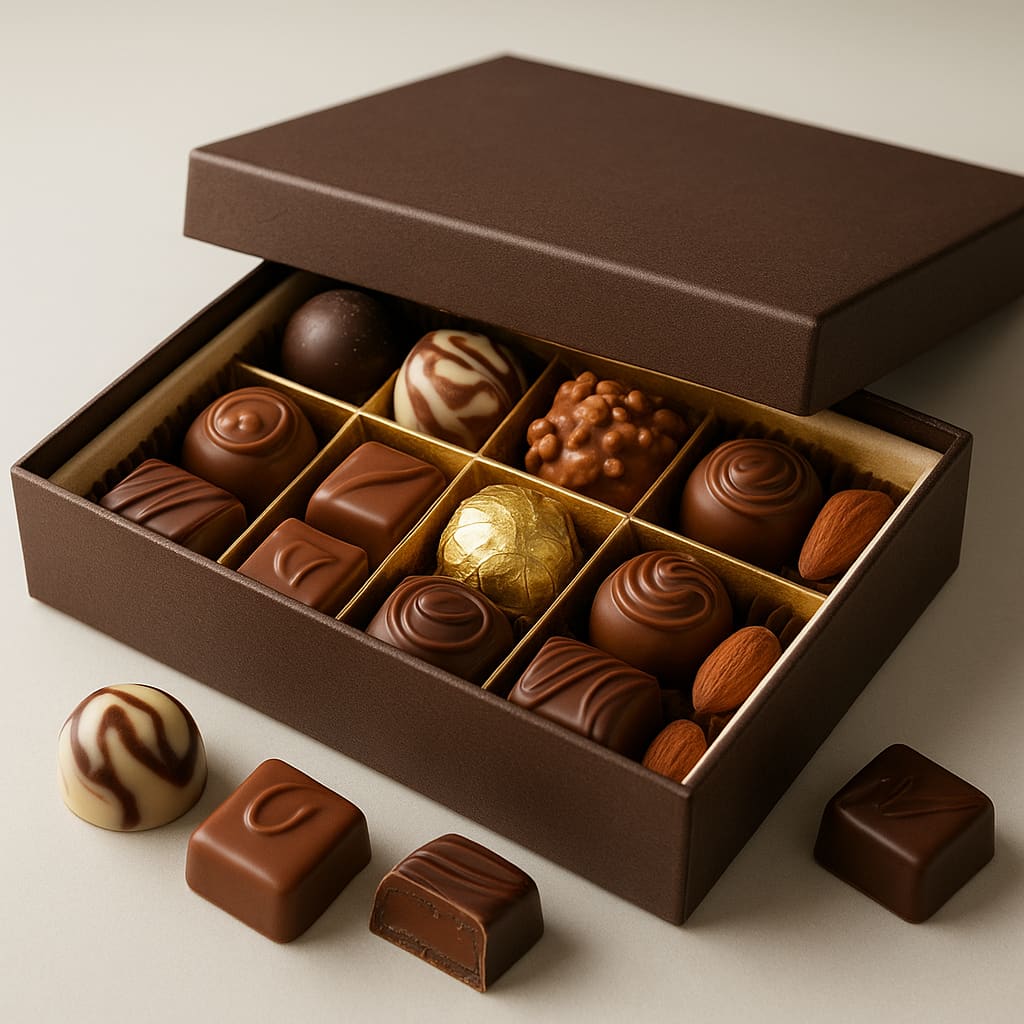 Schokoladen Geschenkbox
